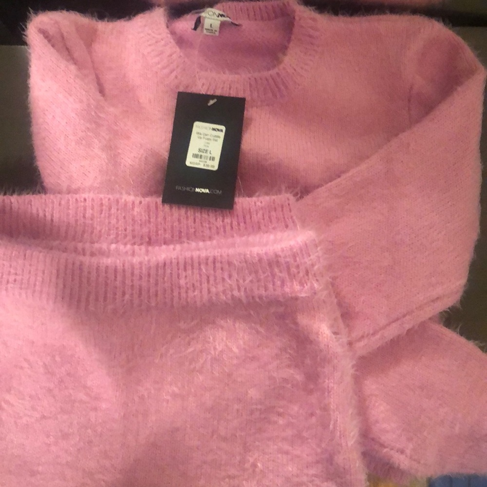 Fashion Nova Two Piece skirt set